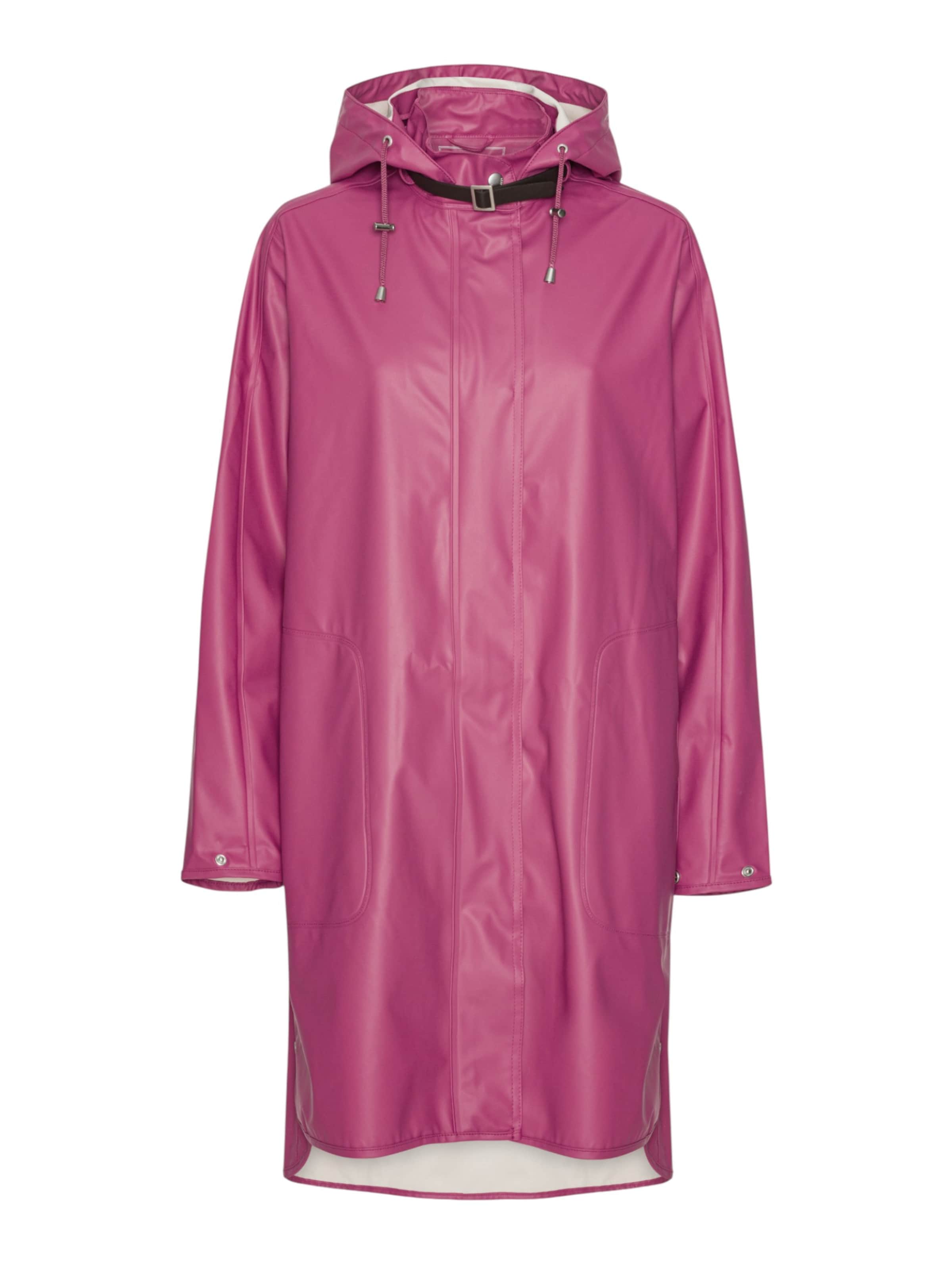 ILSE JACOBSEN Funktionsfrakke i lilla: forside