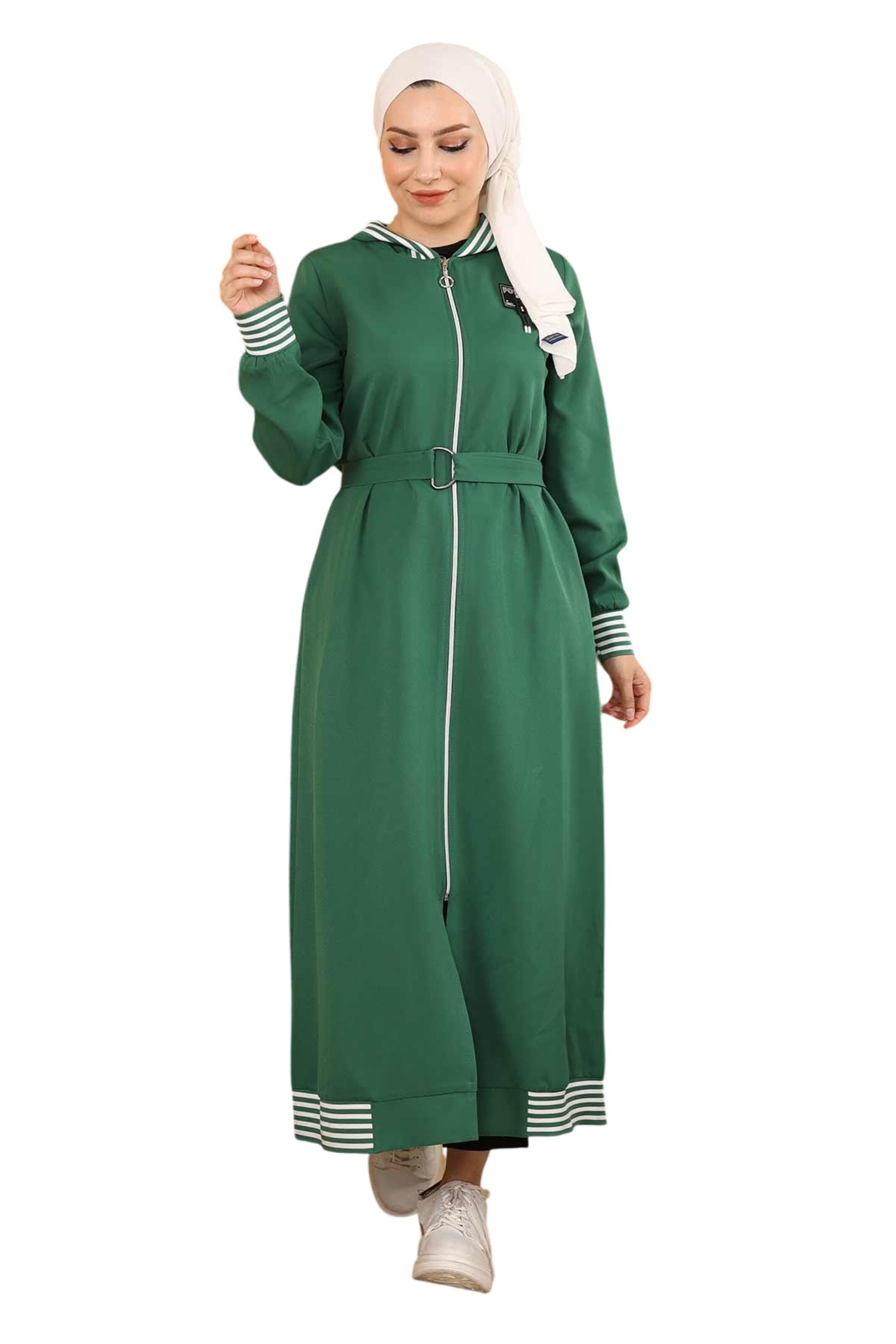 MODAMIHRAM Kleid in Grün