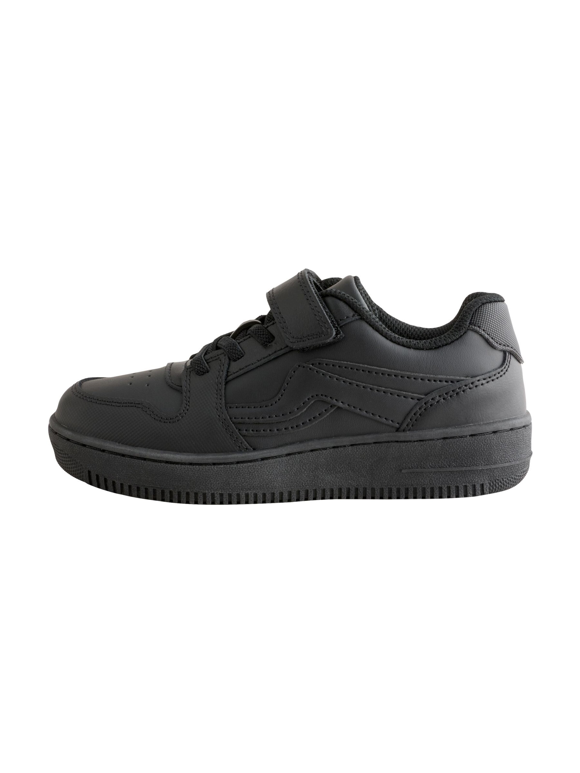 Next Trainers in Black: front