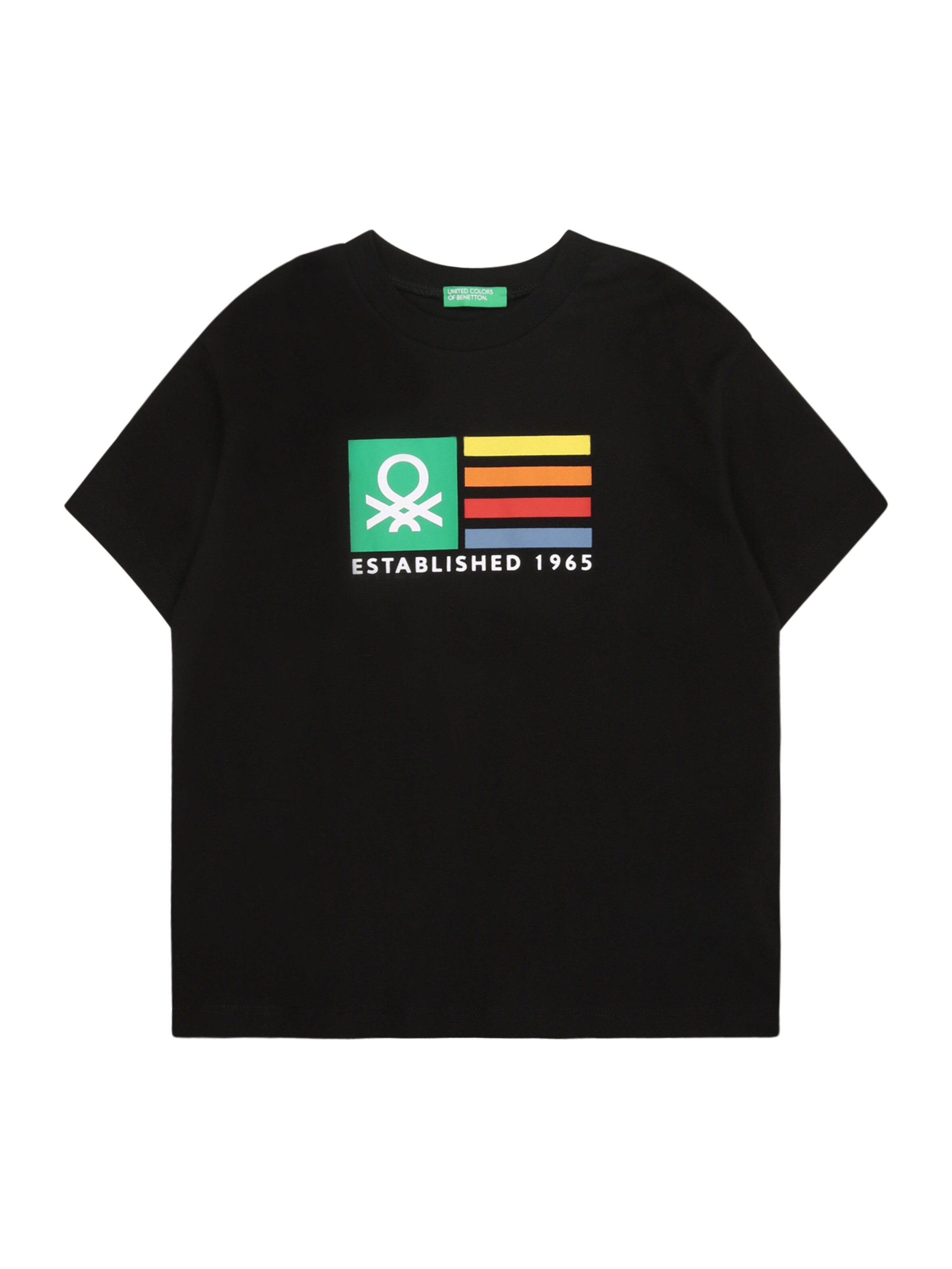 United Colors Of Benetton T-Shirt Manica Lunga Bambino - Fantasia Con Taschino E Bottoni Nascosti - Foto 9