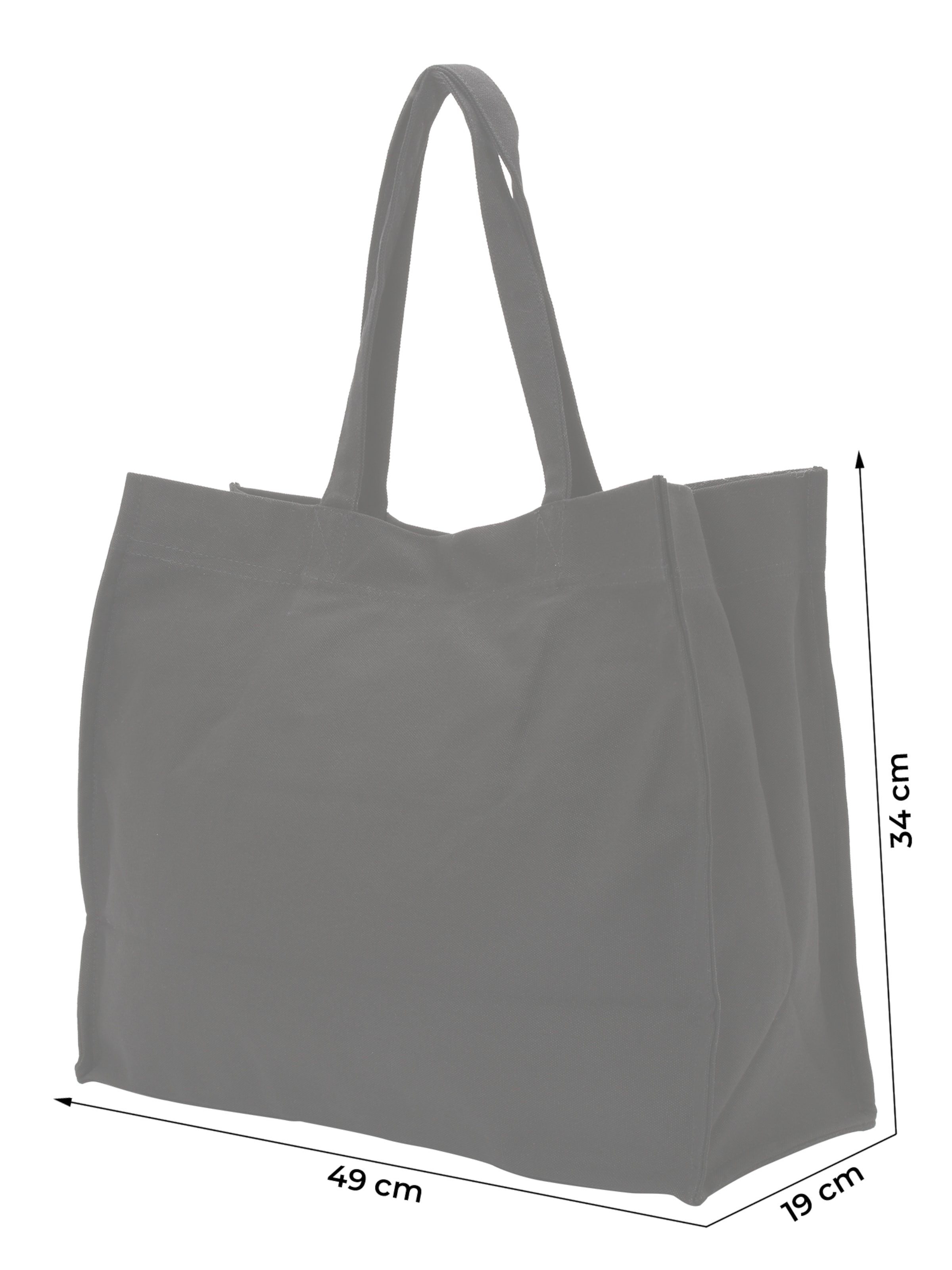 juoda KARL LAGERFELD JEANS Pirkinių krepšys