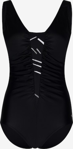 Pastunette Klassiek Shaping-badpak in Zwart: voorkant