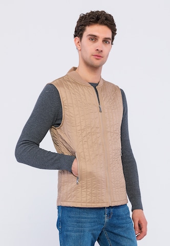 Gilet 'Raffaele' Giorgio di Mare en marron