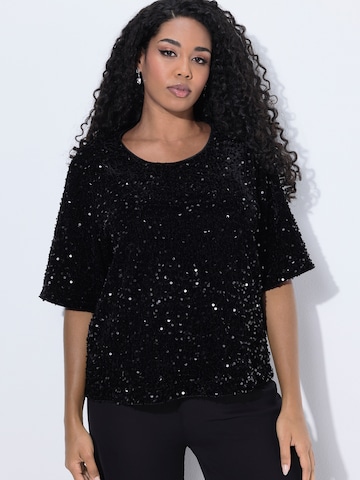 Ulla Popken Blouse in Black: front