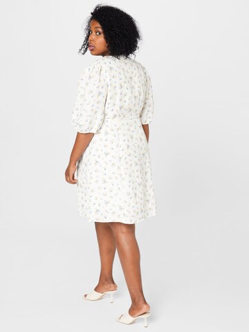 Forever New Curve Shirt Dress 'Olivia' in White