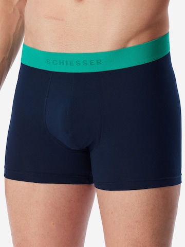 Boxers ' 95/5 Multi ' SCHIESSER en bleu : devant