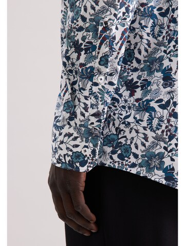 Coupe regular Chemise business SEIDENSTICKER en bleu