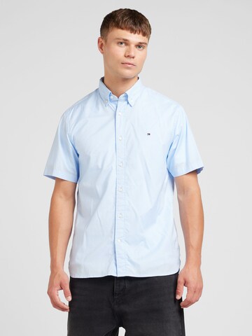 TOMMY HILFIGER Regular fit Button Up Shirt in Blue: front