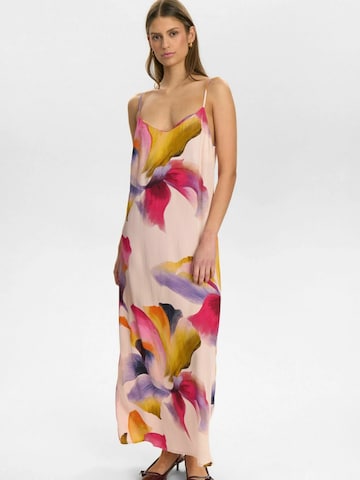 NÜMPH Kleid 'NUBOTANICA' in Pink: Vorderseite