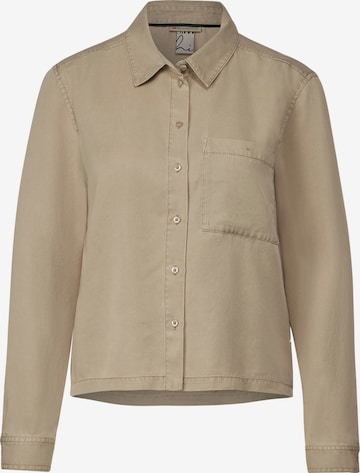 STREET ONE Blouse in Beige: front