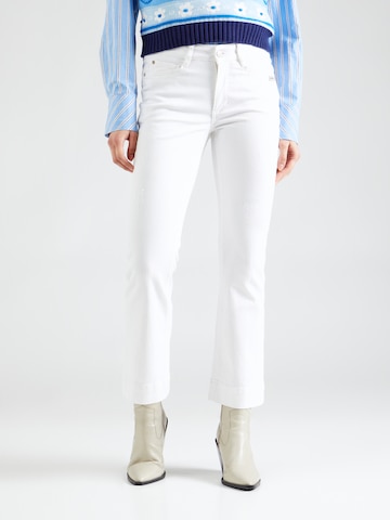 Gang Flared Jeans '94MAXIMA KICK' in White: front