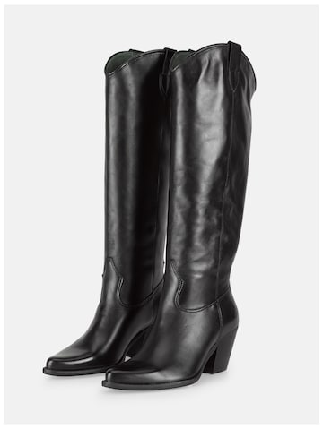 Bottes de cowboy 'Laredo E362' FELMINI en noir
