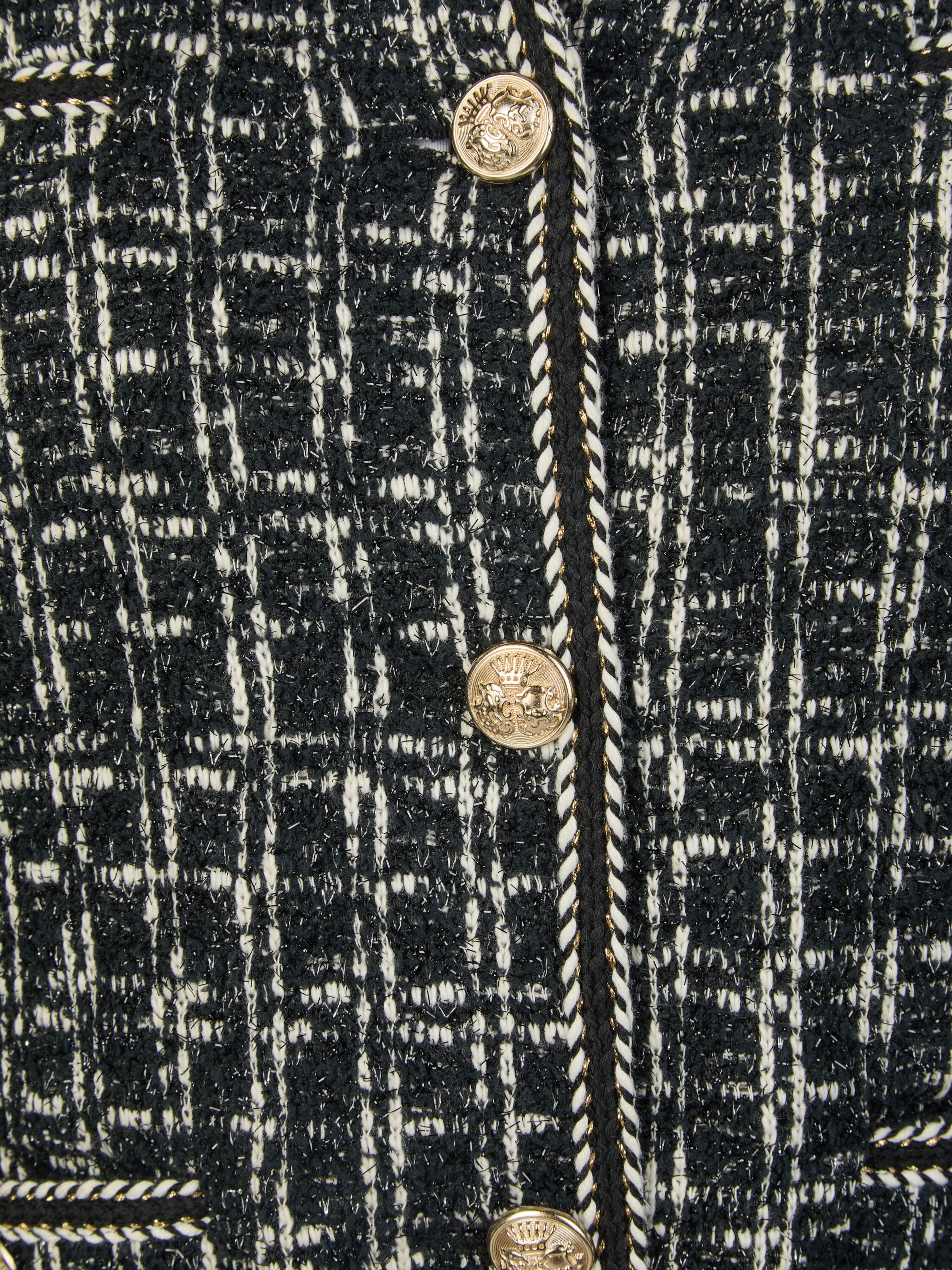 White Label Blazer in Black