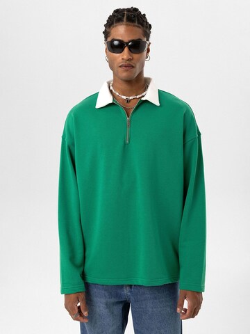 Sweat-shirt 'Miguel' Dandalo en vert : devant