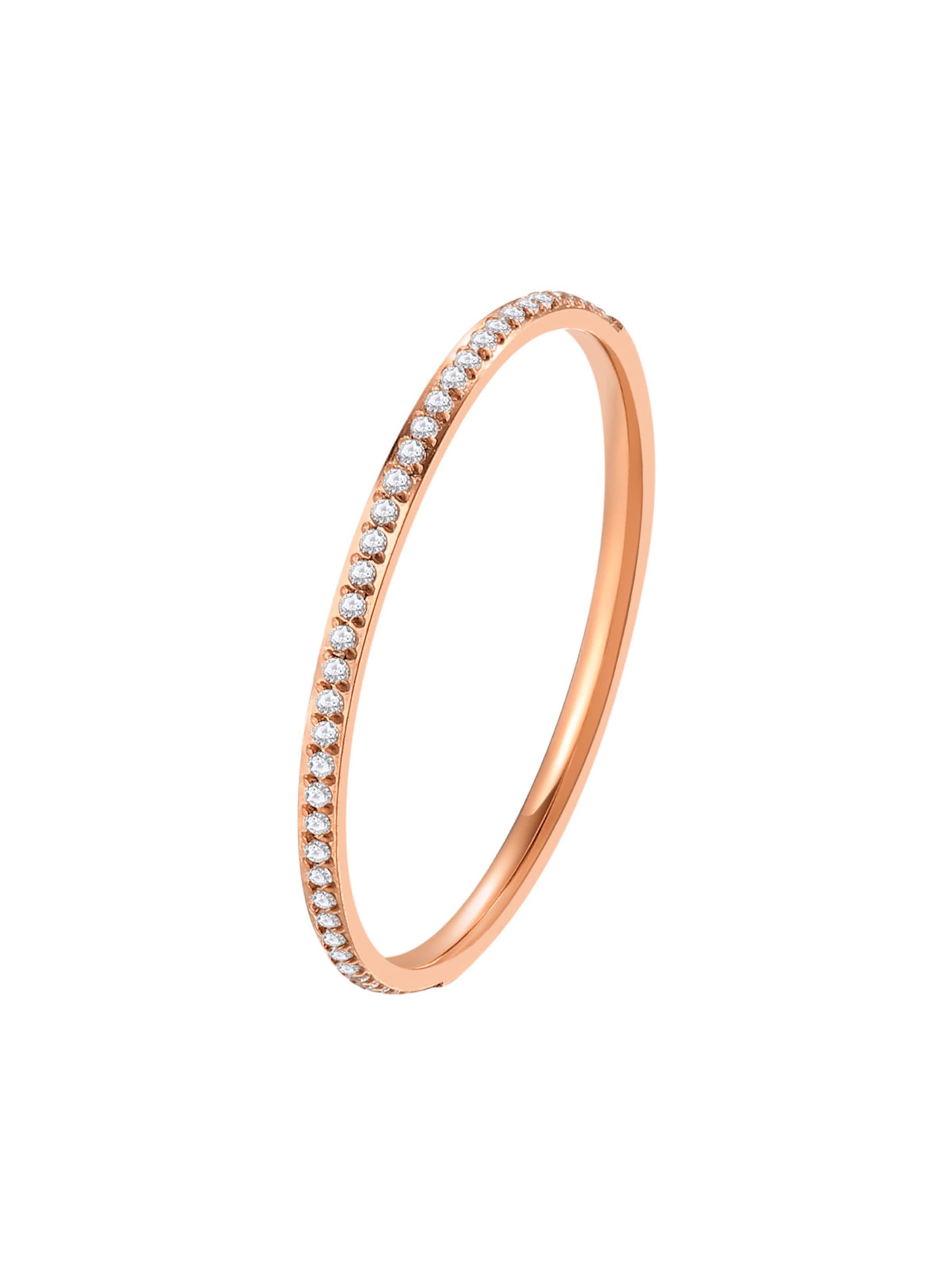 Hey Happiness Ring 'Slim Band'‌‌‌‌‌‌‌‌ in Gold: Vorderseite