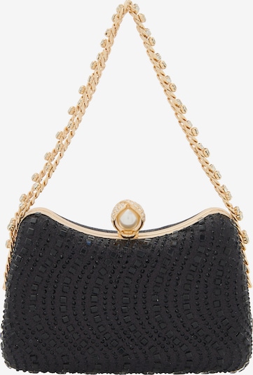 Rankinė ant peties iš faina, spalva – juoda, Prekių apžvalga