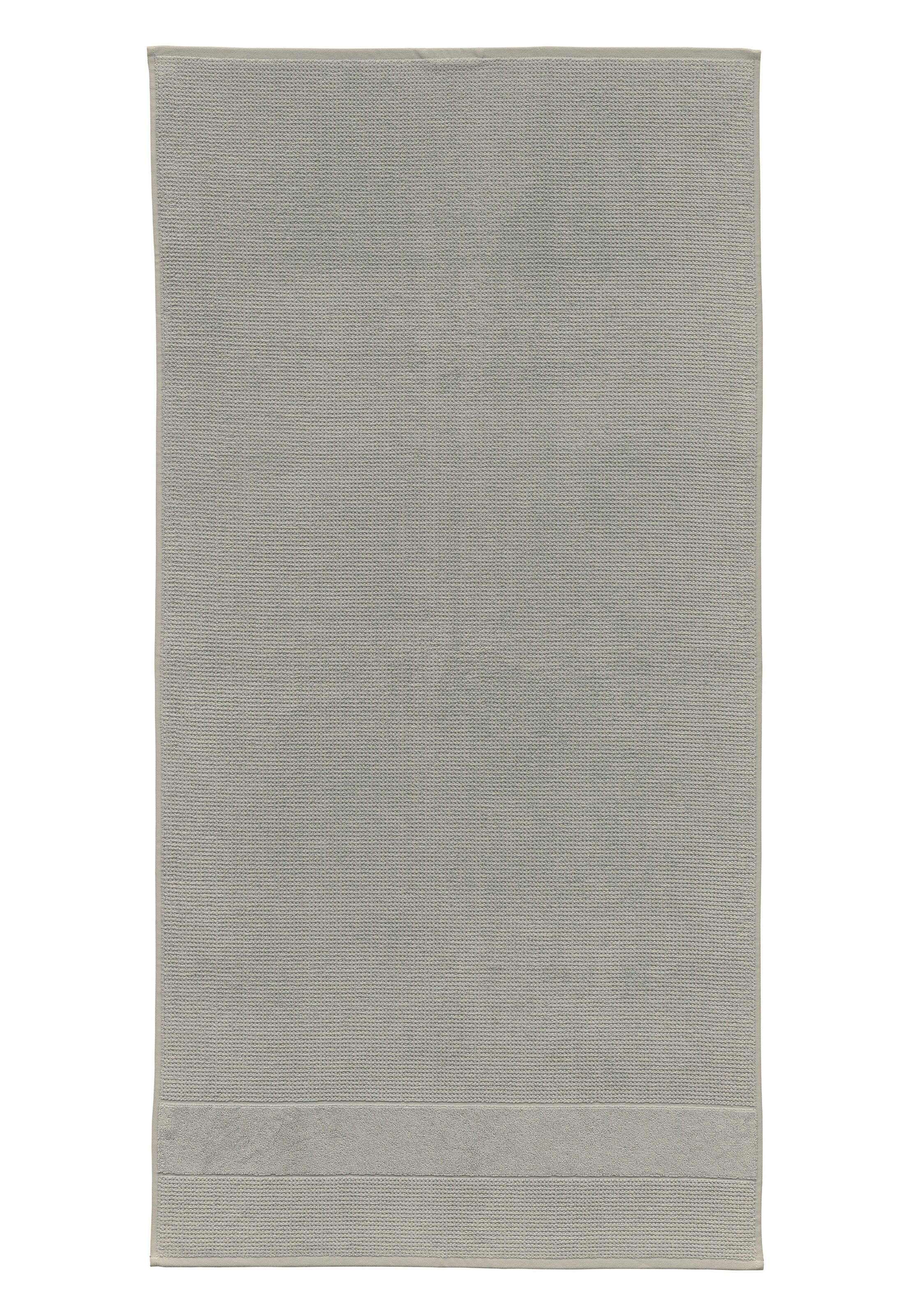 SCHIESSER Towel 'Turin' in Grey