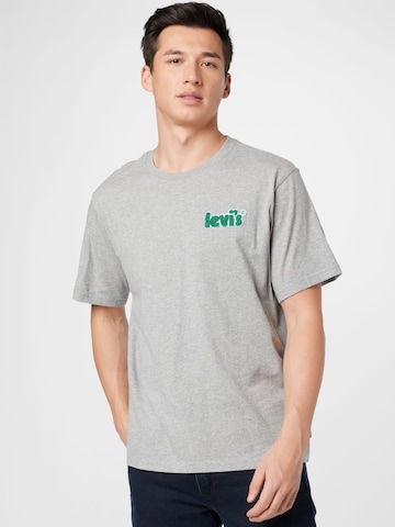 LEVI'S ® Póló 'Relaxed Fit Tee' - szürke: elől