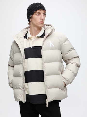 Veste mi-saison Calvin Klein Jeans en blanc