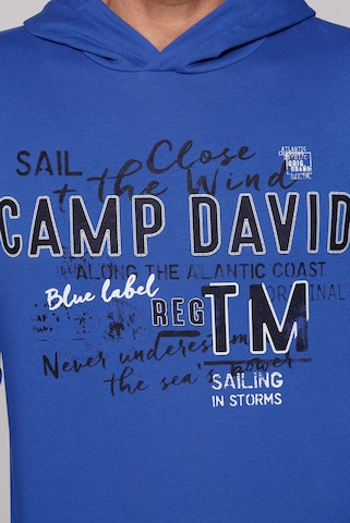 CAMP DAVID Sweatshirt in Blue