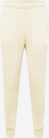 Pantaloni 'Club Fleece' di Nike Sportswear in beige: frontale