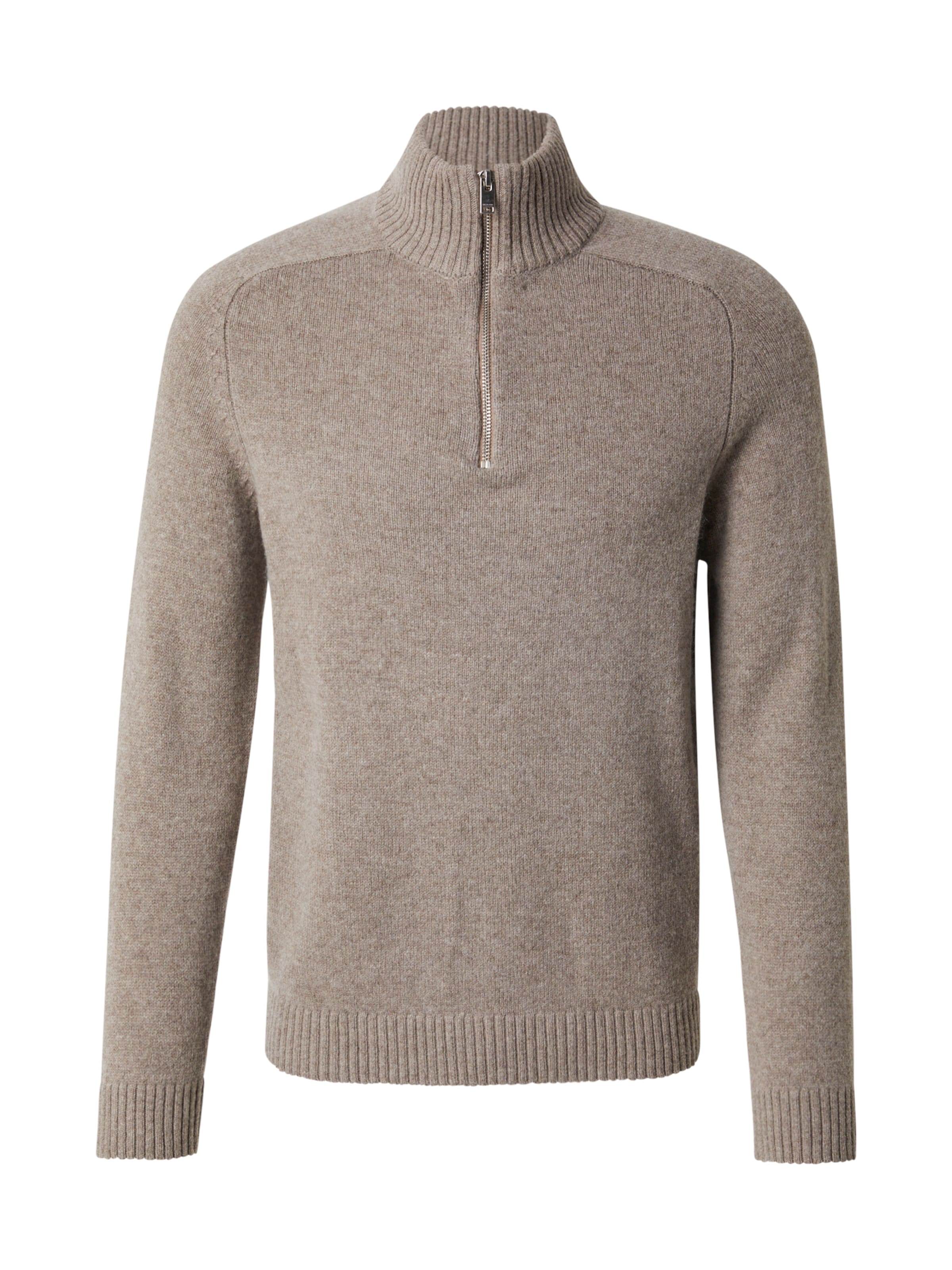 SELECTED Pullover 'SLHNICO' in Beige: Vorderseite