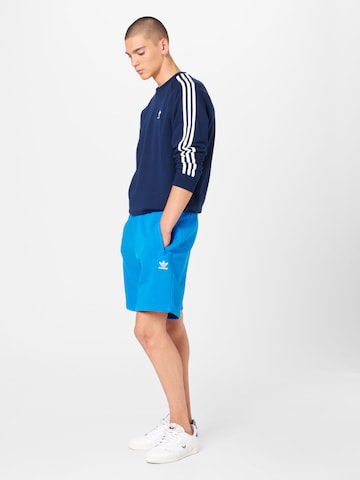 regular Pantaloni 'Trefoil Essentials' di ADIDAS ORIGINALS in blu