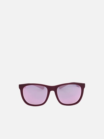 Lunettes de soleil 'Polaroid PLD 2140/S Matte black green 55/18/145 UNISEX Sunglasses' Polaroid en rouge : devant