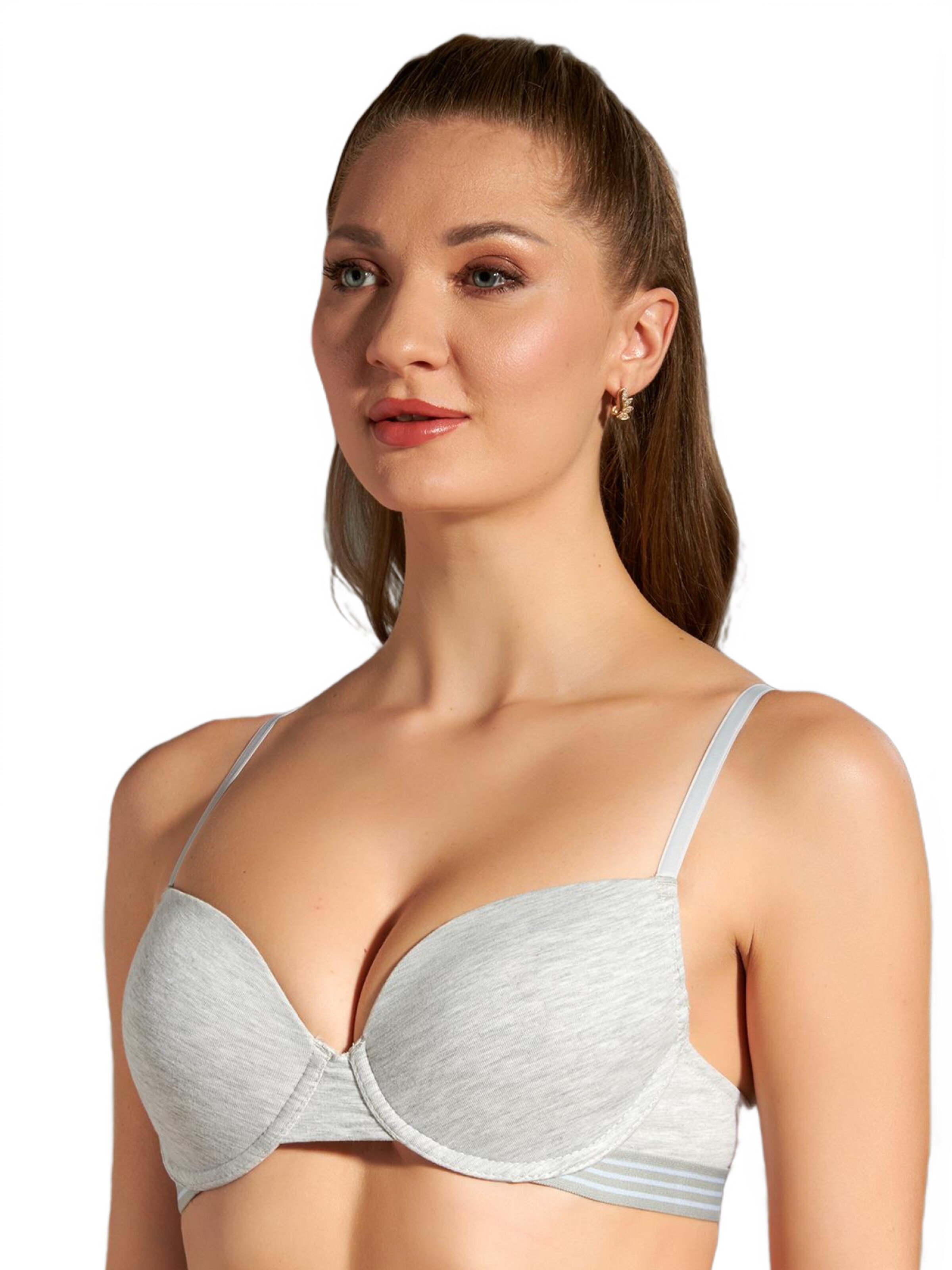 Push-up Soutien-gorge C&City en gris