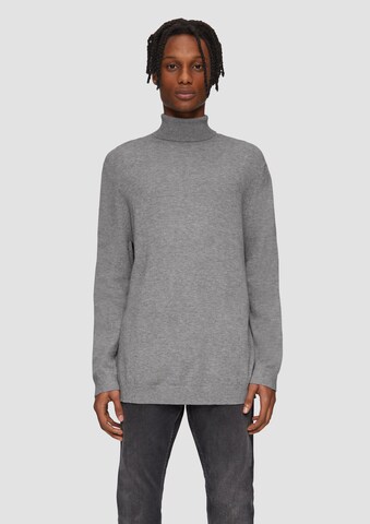 Pull-over QS en gris : devant