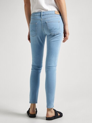 Pepe Jeans Skinny Džíny – modrá