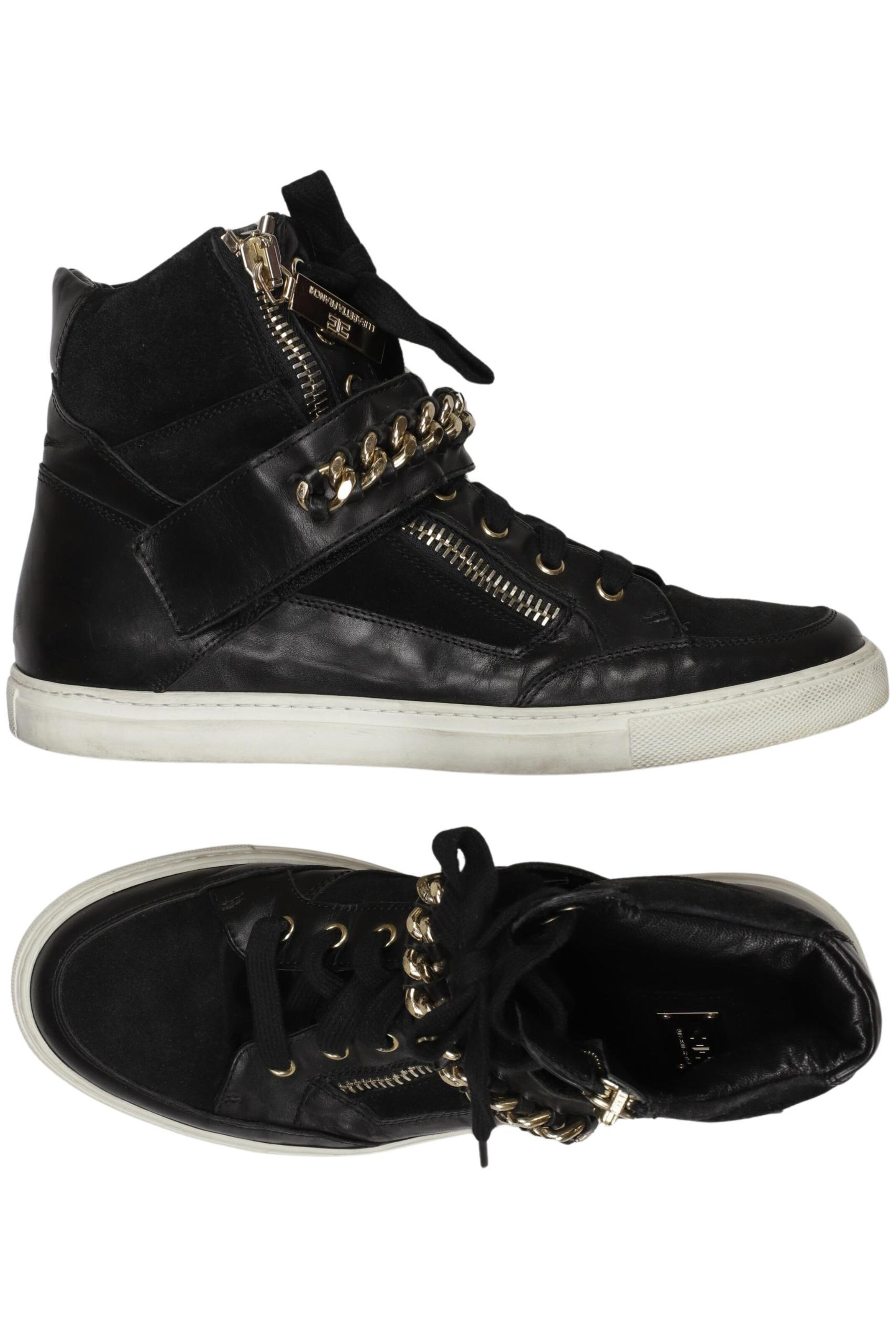 Elisabetta Franchi Stiefelette 40 in Schwarz: Vorderseite