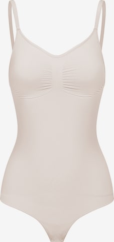 Body modelant 'Sculpting Shapewear mit String' cfab (formerly creamy fabrics) en beige : devant