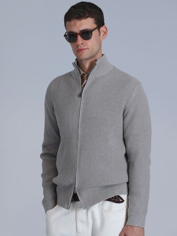 Vestes en maille Lufian en gris