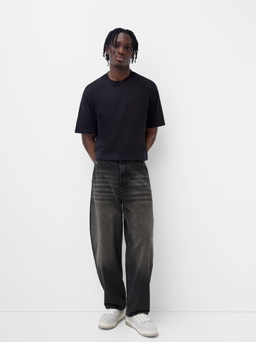 Loosefit Jeans di Bershka in nero