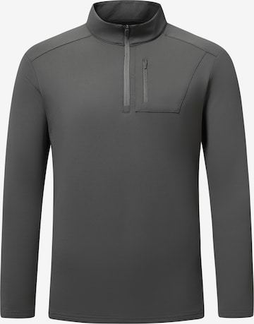 Youthup Shirt 'Durchzug' in Grey: front