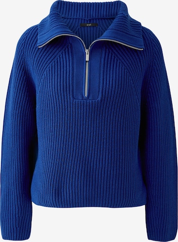 OUI Pullover in Blau: Vorderseite