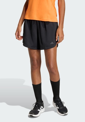 ADIDAS PERFORMANCE - Loosefit Pantalón deportivo 'Pacer' en negro: frente