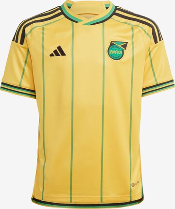 ADIDAS PERFORMANCE Performance Shirt 'Jamaika' in Yellow: front