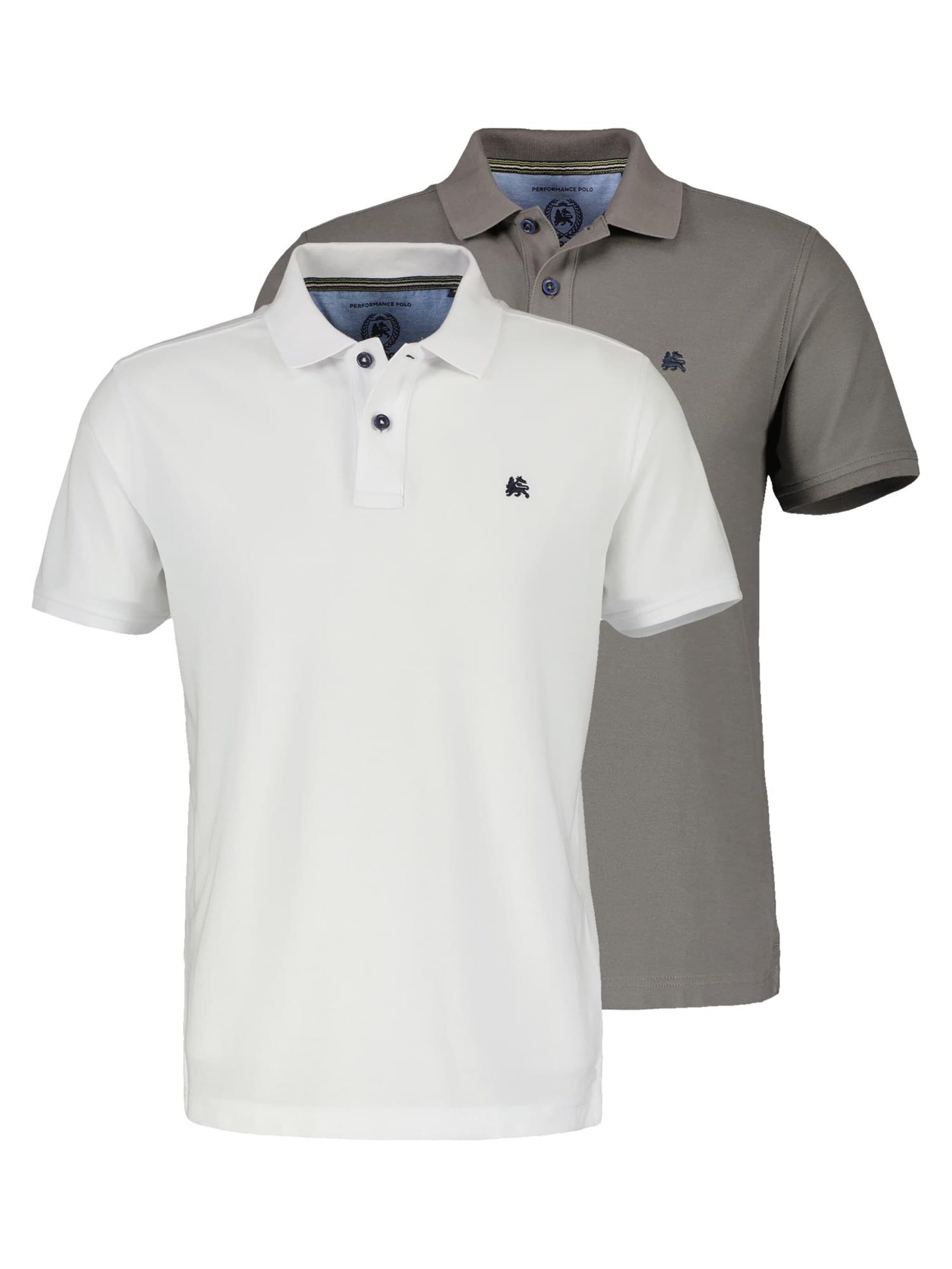 LERROS Shirt 'Basic' in Grey: front