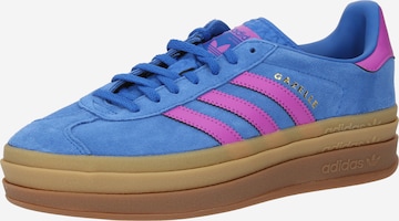ADIDAS ORIGINALS Низкие кроссовки 'Gazelle Bold' в Синий: спереди