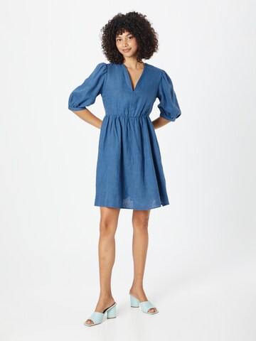 Robe UNITED COLORS OF BENETTON en bleu : devant