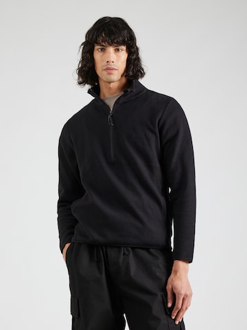 juoda JACK & JONES Megztinis be užsegimo 'HARLIE': priekis