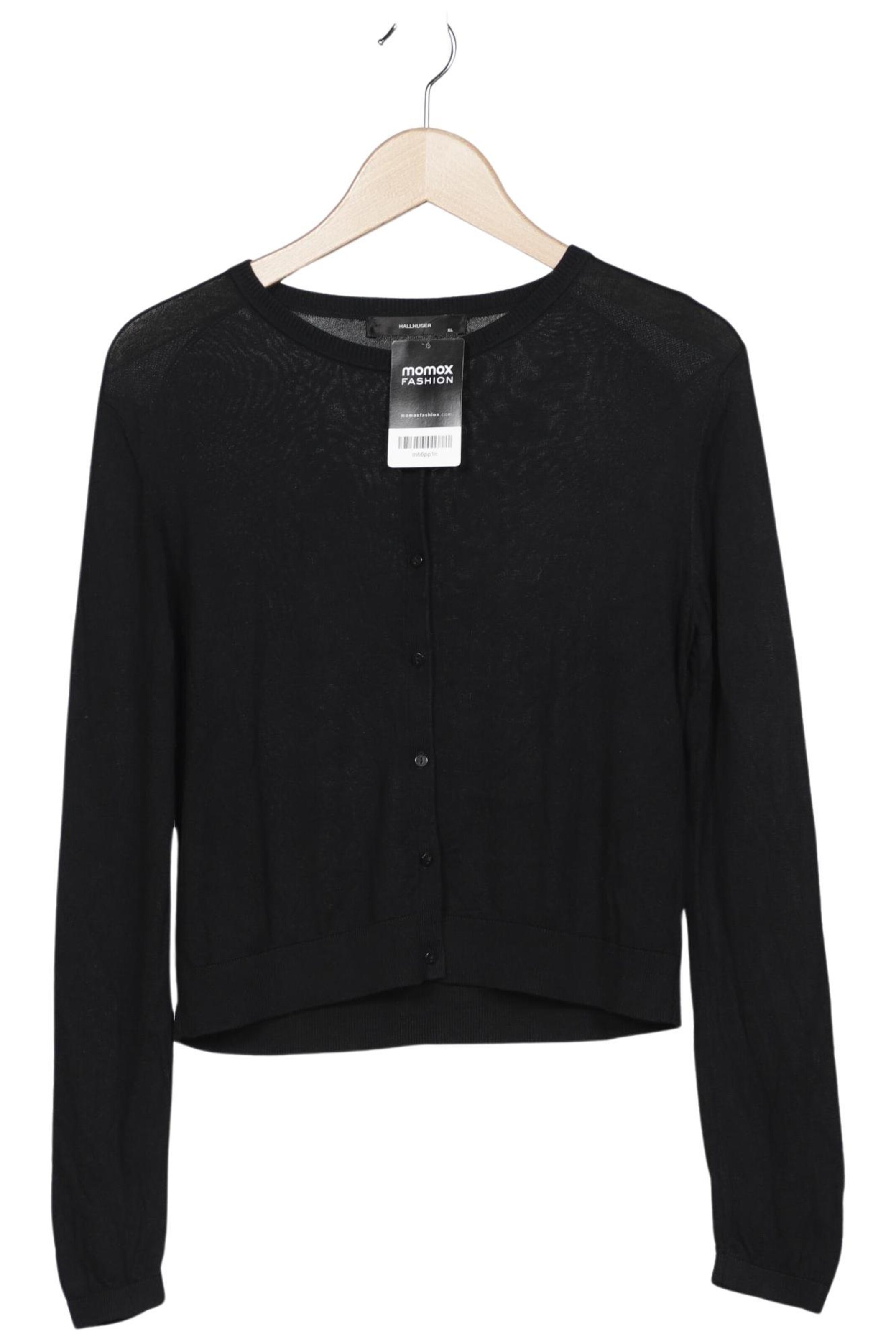 HALLHUBER Sweater & Cardigan in XL in Black: front