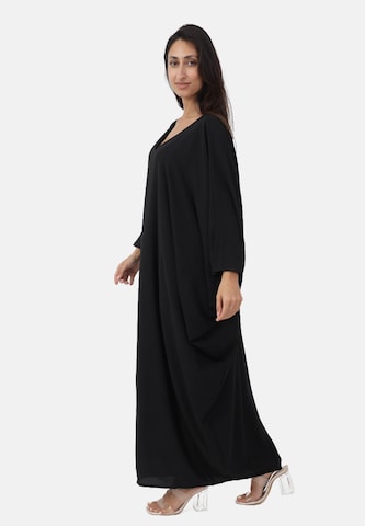 Elara Dress 'Abaya' in Black