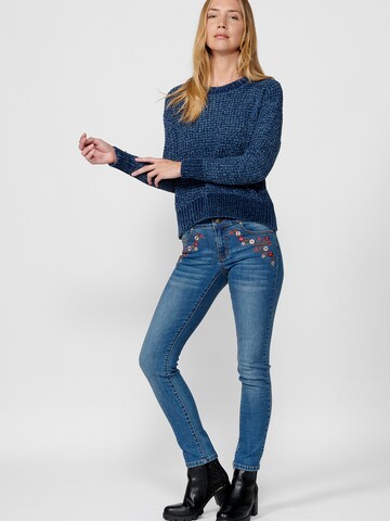 KOROSHI Sweater in Blue