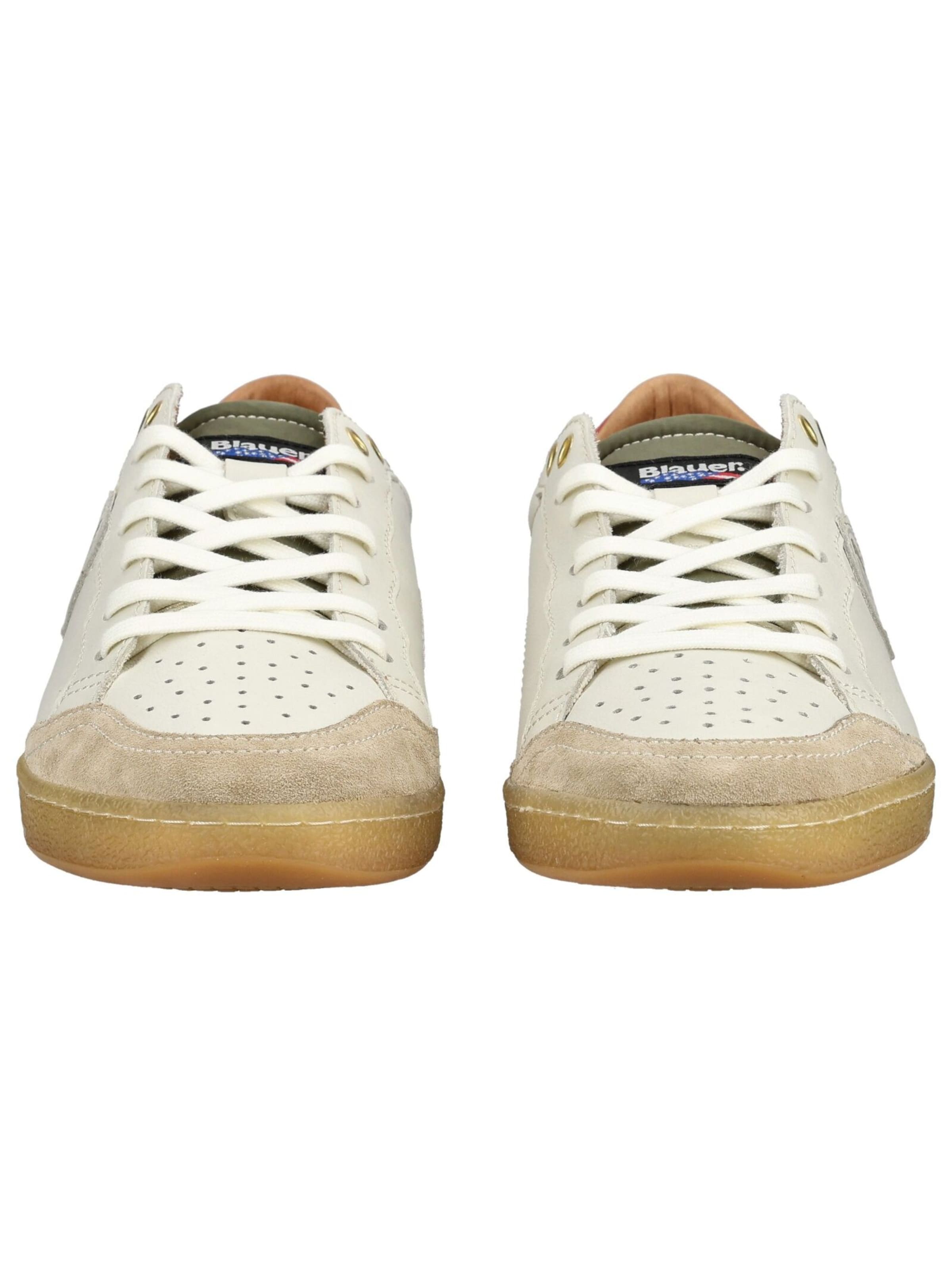 Baskets basses Blauer.USA en blanc