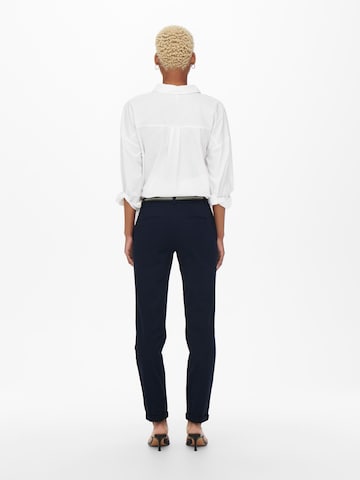 ONLY Regular Chino trousers 'BIANA' in Blue