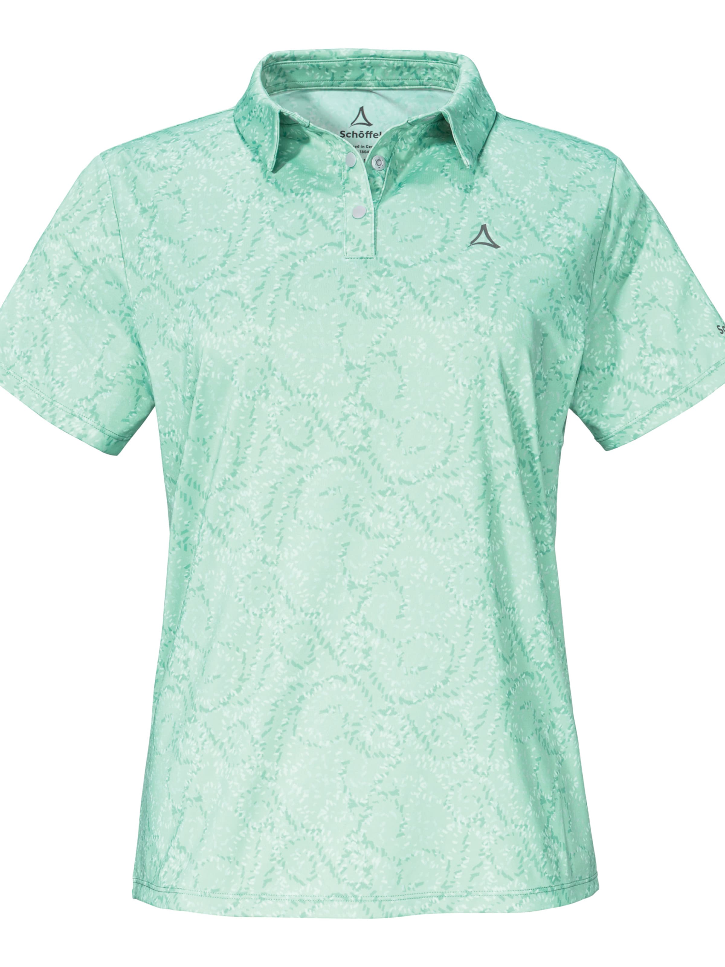 Schöffel Functioneel shirt ' Hiking Polo Shirt Style Todra WMS ' in Groen: voorkant