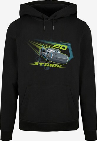 ABSOLUTE CULT Sweatshirt 'Cars - Jackson Storm' in Black: front